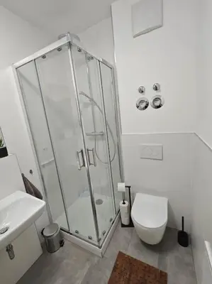 Ein Badezimmer in der Unterkunft Pfalz Oase