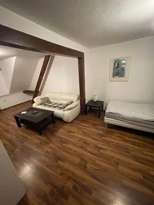 Ein Bett oder Betten in einem Zimmer der Unterkunft Monteurwohnung Holländer