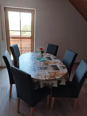 Grundriss der Unterkunft Ferienwohnung Zur Schönen Aussicht