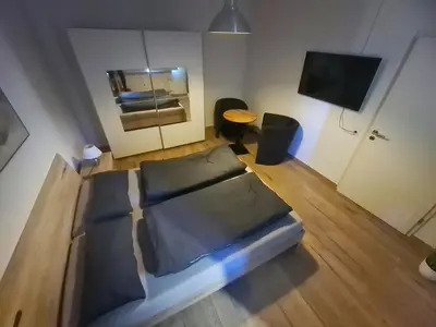 TV/Unterhaltungsangebot in der Unterkunft FeWo Heppenheim