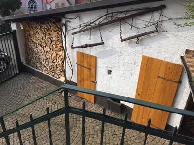 Ein Balkon oder eine Terrasse in der Unterkunft FerienResidenz M.J.S. Blanctanneur