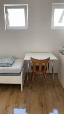 Ein Bett oder Betten in einem Zimmer der Unterkunft Hauptstraße 90