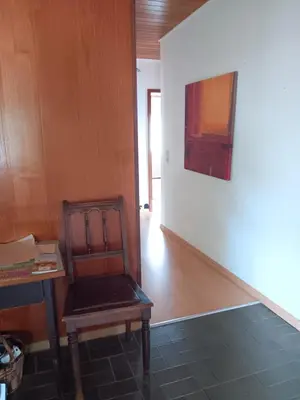Ein Sitzbereich in der Unterkunft Unser Haus am Weinberg