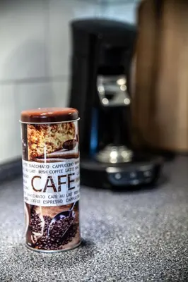 Kaffee-/Teezubehör in der Unterkunft albview - zentral - modern - Nähe Kur- Rehaklinik - Albtherme