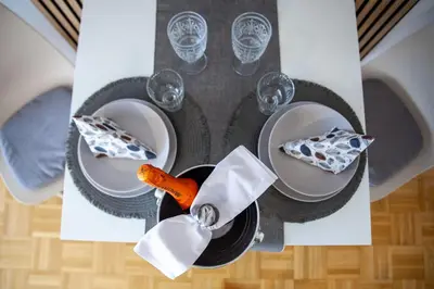 Grundriss der Unterkunft albview - zentral - modern - Nähe Kur- Rehaklinik - Albtherme