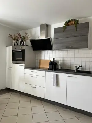 Küche/Küchenzeile in der Unterkunft Einzimmer Apartment