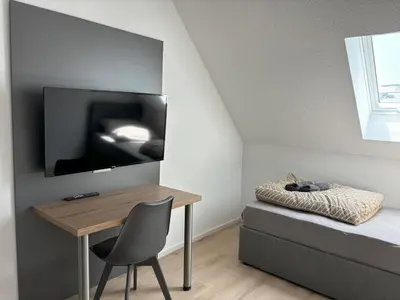 TV/Unterhaltungsangebot in der Unterkunft Apartments Leimen