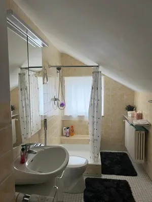 Ein Badezimmer in der Unterkunft schönes Studio für Ihren Kurzurlaub in Miltenberg