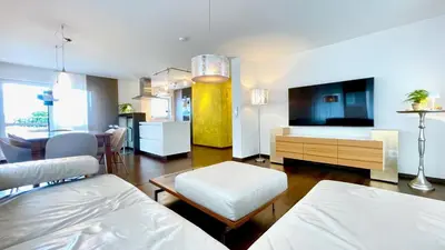 Ein Bett oder Betten in einem Zimmer der Unterkunft LudwigsHome - Zentral, 120qm, Kostenloser Parkplatz, Terrasse, SmartTV