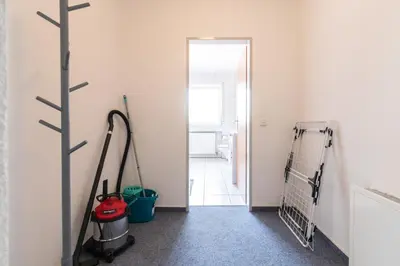 Grundriss der Unterkunft Monteurapartment I 8 Betten I Küche I Waschmaschine I Balkon