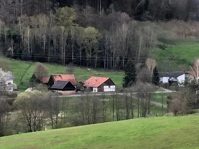 Naturlandschaft in der Nähe des Bauernhofs