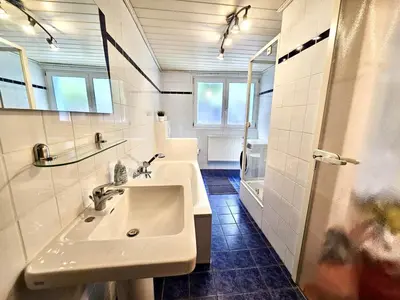 Ein Badezimmer in der Unterkunft Beautiful apartment in Alzey