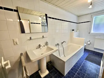 Ein Badezimmer in der Unterkunft Beautiful apartment in Alzey