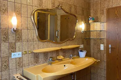 Ein Badezimmer in der Unterkunft Großzügige Wohnung zum Wohlfühlen mit 116qm