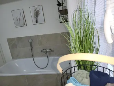 Ein Badezimmer in der Unterkunft Pension Kostera 1 OG