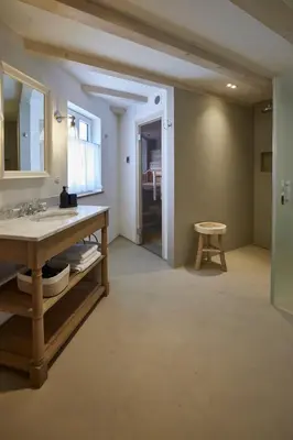 Ein Bett oder Betten in einem Zimmer der Unterkunft Deidesheimer Haus