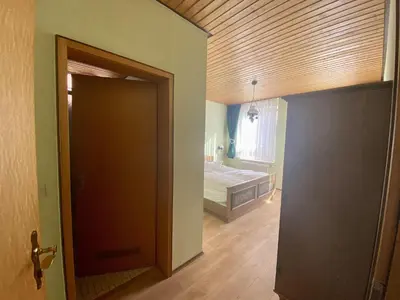 Ein Bett oder Betten in einem Zimmer der Unterkunft Pension Walther