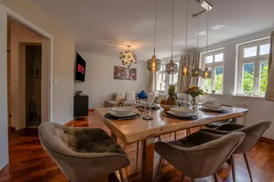 TV/Unterhaltungsangebot in der Unterkunft SCHLOSSBERG RESIDENCES - Markplatz City-Apartment