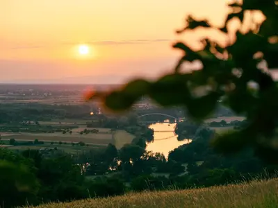 Naturlandschaft in der Nähe der Ferienwohnung