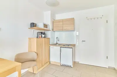 Küche/Küchenzeile in der Unterkunft Ludwiga - Stilvolles Apartment nahe Stuttgart
