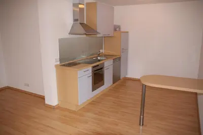Küche/Küchenzeile in der Unterkunft Ferienwohnung an den Weinbergen