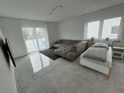 Grundriss der Unterkunft Heilbronn Ferienwohnung mit Ausblick