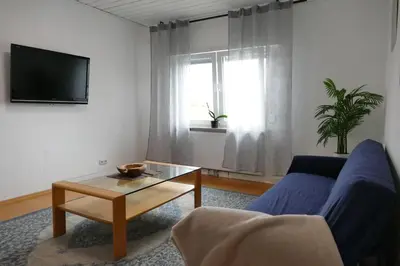 TV/Unterhaltungsangebot in der Unterkunft Großzügige Monteurwohnung