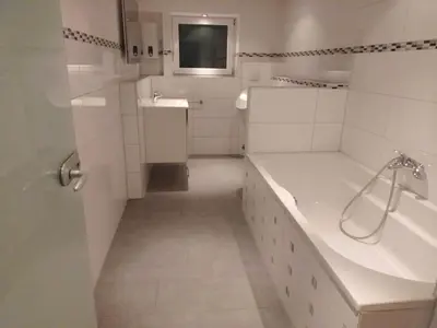 Ein Badezimmer in der Unterkunft Das Tor zum Odenwald
