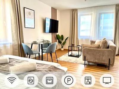TV/Unterhaltungsangebot in der Unterkunft L5 City Studio Apartment