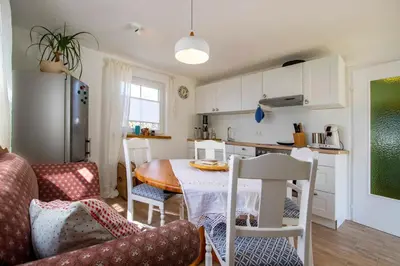 Küche/Küchenzeile in der Unterkunft Paulas Ferienhaus