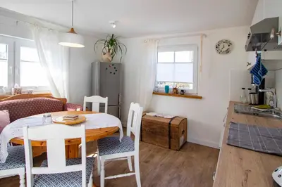 Küche/Küchenzeile in der Unterkunft Paulas Ferienhaus