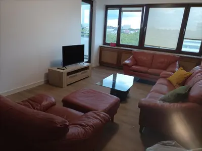 Ein Sitzbereich in der Unterkunft RK living room