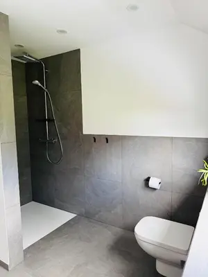 Ein Badezimmer in der Unterkunft Ankommen, Wohlfühlen! - FeWo Schömberg
