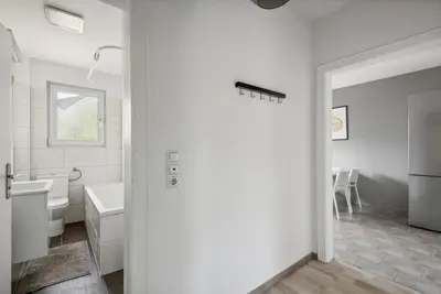 Ein Badezimmer in der Unterkunft BIR01 Work & Stay in Rüsselsheim