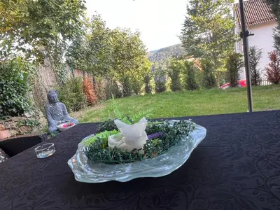 Ein Garten an der Unterkunft Budahome im Schwarzwald