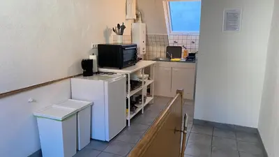 Küche/Küchenzeile in der Unterkunft Teos Appartments LU