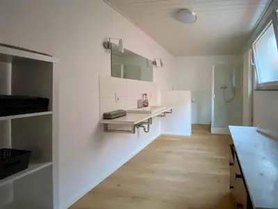 Ein Badezimmer in der Unterkunft Apartment Bourquin