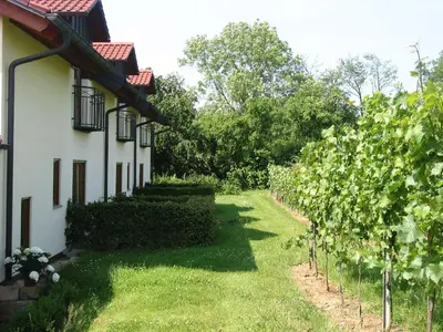 Ein Garten an der Unterkunft Gästehaus Kraft