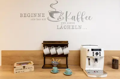 Kaffee-/Teezubehör in der Unterkunft Hambach Waldschlössl