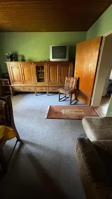 Ein Sitzbereich in der Unterkunft Haus Gudrun