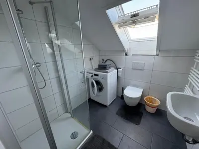Ein Badezimmer in der Unterkunft Comfort Apartments Heilbronn Kreuzgrund
