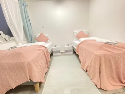 Ein Bett oder Betten in einem Zimmer der Unterkunft Lux and Big Apartment