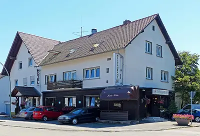 Das Gebäude in dem sich das Hotel befindet