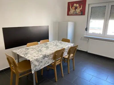 Grundriss der Unterkunft Wohnung mit 4 Schlafzimmer, bis 6 Personen, Privatparkplatz