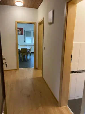 Grundriss der Unterkunft Wohnung mit 4 Schlafzimmer, bis 6 Personen, Privatparkplatz