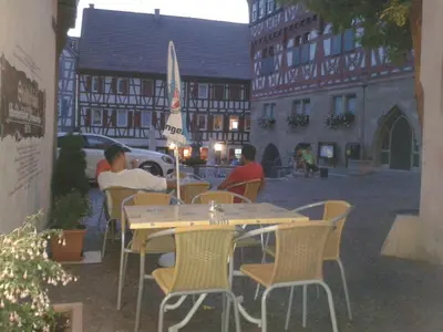 Das Gebäude in dem sich das Bed & Breakfast befindet