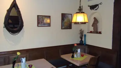 Getränke in der Unterkunft Gasthof Stadtschänke