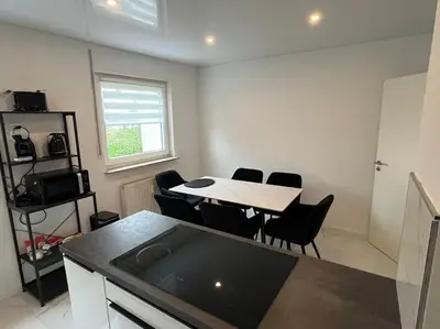 Küche/Küchenzeile in der Unterkunft 4 Zimmer Wohnung - 120qm