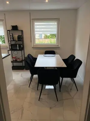 Küche/Küchenzeile in der Unterkunft 4 Zimmer Wohnung - 120qm