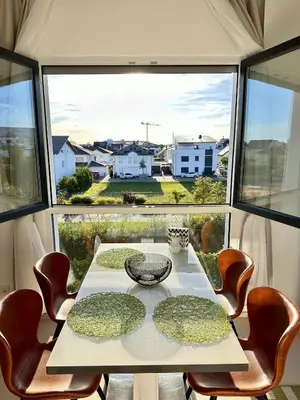 Grundriss der Unterkunft Privatwohnung Rüsselsheim nähe Hyundai Airport Messe etc